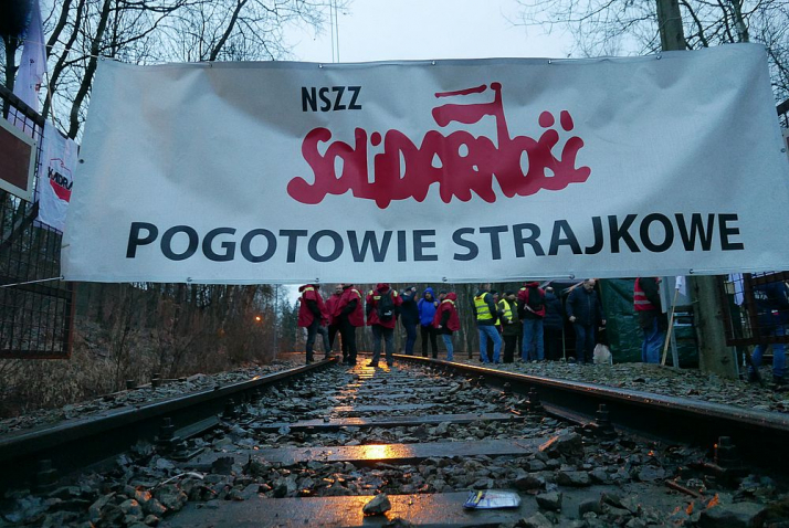 Rozpoczęły się blokady dostaw węgla dla energetyki
