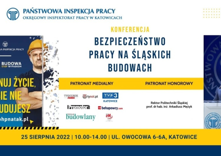 Zapraszamy na konferencję „Bezpieczeństwo Pracy na Śląskich Budowach”