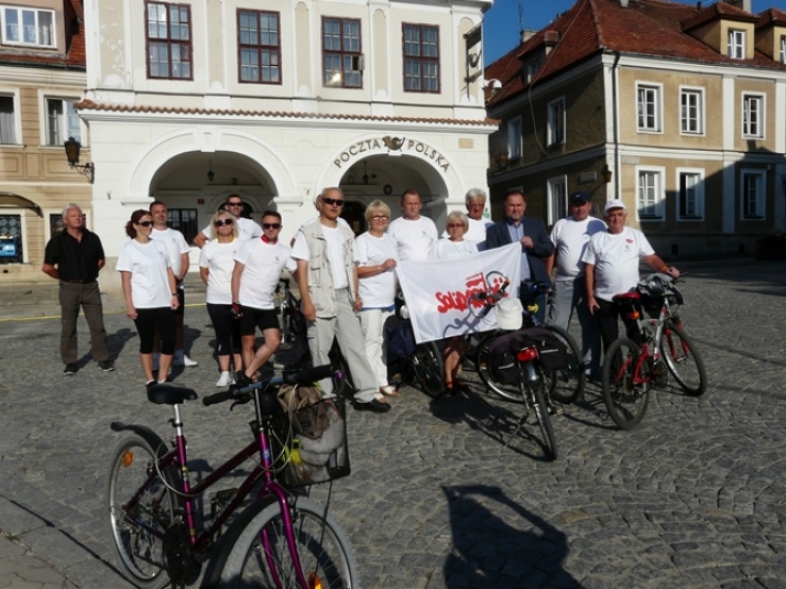 X Rowerowy Rajd Solidarności Sandomierz 2015