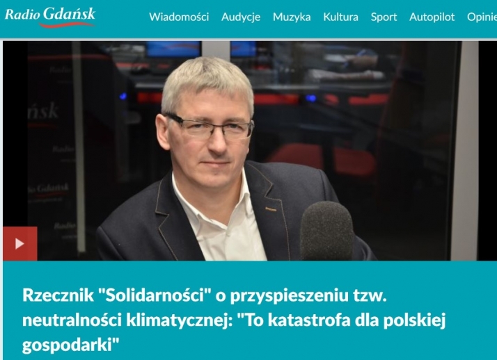 Neutralność klimatyczna do 2050 roku to katastrofa dla polskiej gospodarki