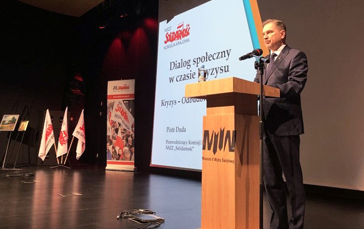 Piotr Duda: Jeżeli RDS będzie tylko platformą, a nie urzędem, to dialog społeczny będzie kulał