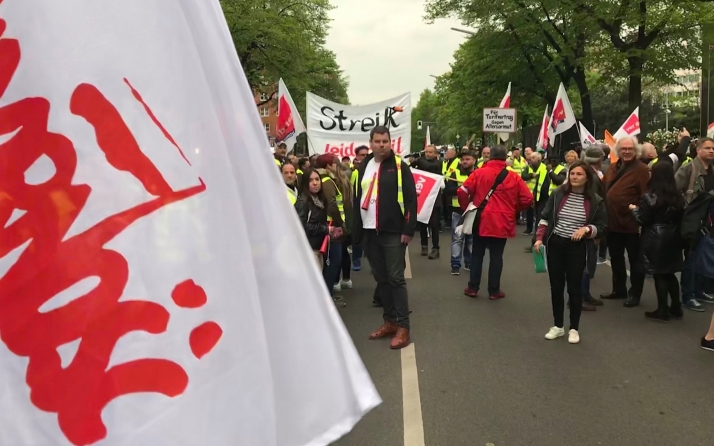 Pracownicy Amazon protestowali w Berlinie &quot;Brak zgody na wyzysk&quot;