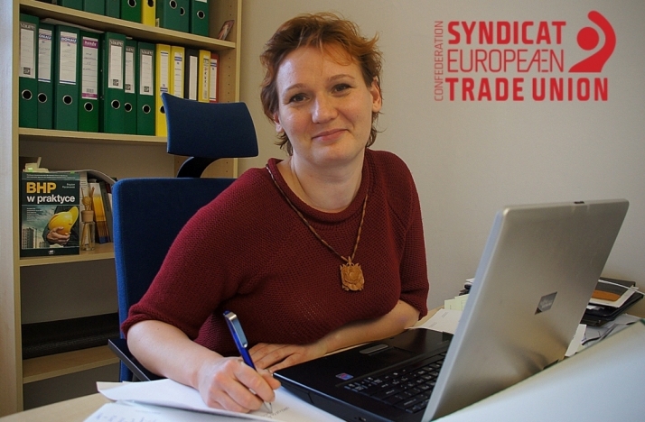 Marzena Flis, pełnomocnik Komisji Krajowej NSZZ &quot;Solidarność&quot; ds. BHP