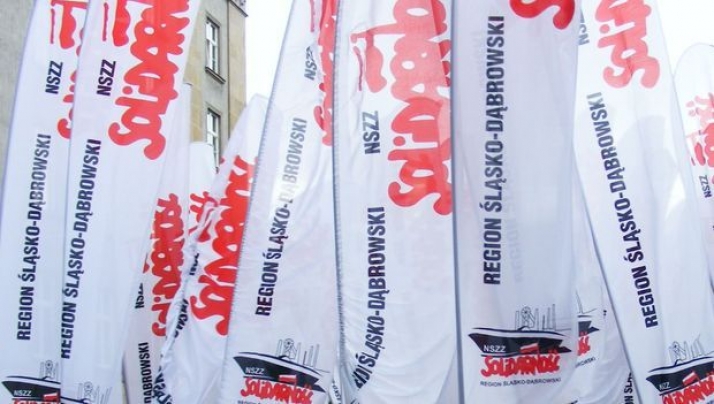 Protest w Hucie Bankowa