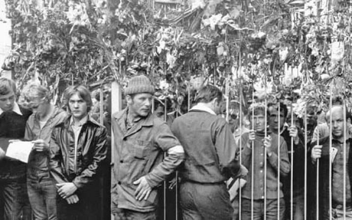 14 sierpnia 1980 r. Wybucha strajk w Stoczni Gdańskiej