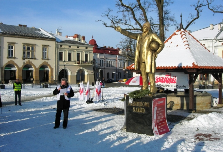 Happening w Krośnie