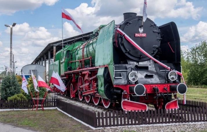 Lokomotywa parowa, którą w czasie strajku w lipcu 1980 r. zatrzymali kolejarze w Lublinie, jest symbolicznym pomnikiem Lubelskiego Lipca 1980