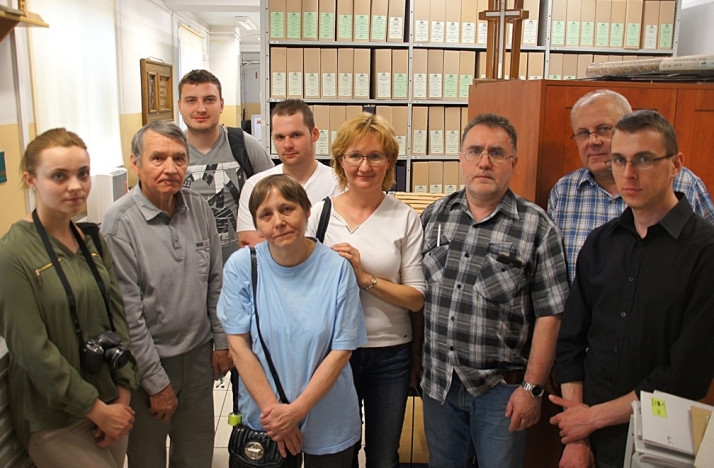 Studenci Archiwistyki z Olsztyna w Archiwum KK