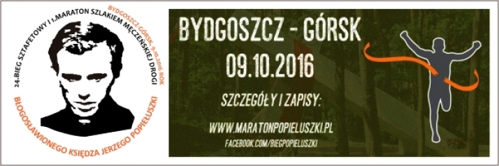 Ruszyła strona Maratonu Szlakiem Drogi bł. ks. Popiełuszki