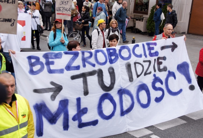 Bezrobocie jak w sierpniu