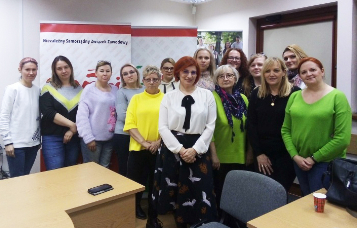Aneta Mazur wybrana na funkcję przewodniczącej Solidarności w legnickim MOPS