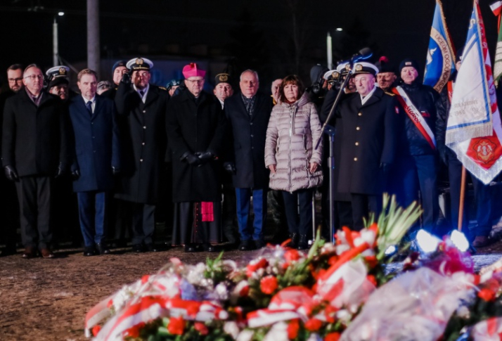 Obchody 52. rocznicy Grudnia &#039;70 w Gdyni. Piotr Duda: &quot;Będziemy pamiętać i krzyczeć o tę sprawiedliwość&quot;