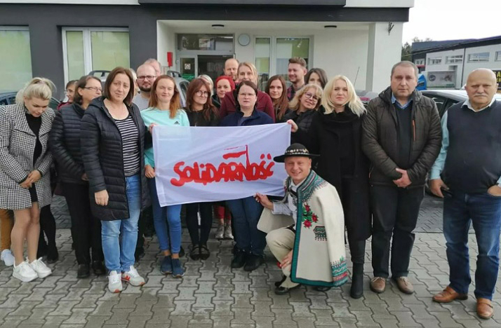 Kolejni pracownicy małopolskiej ARiMR dołączyli do Solidarności