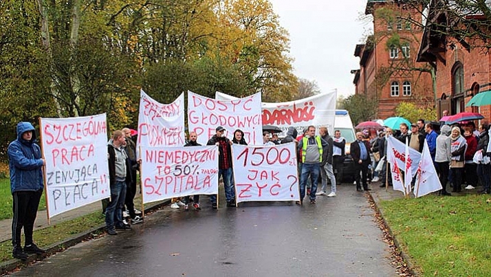 Strajk w szpitalu