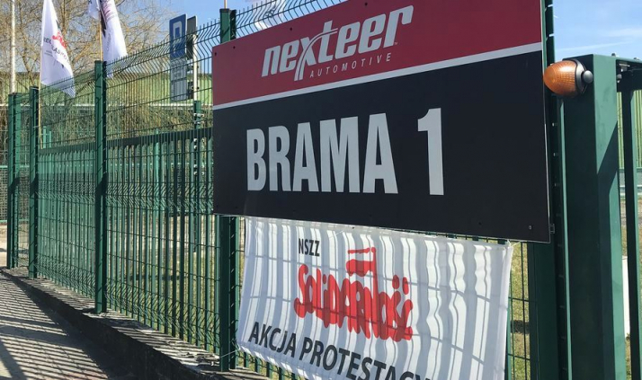 Strajk w tyskim Nexteer!