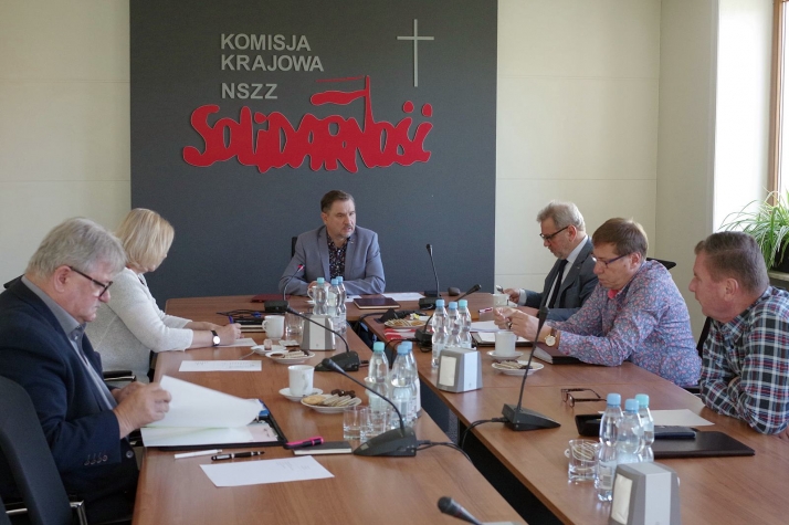 Posiedzenie Prezydium Komisji Krajowej NSZZ &quot;Solidarność&quot;