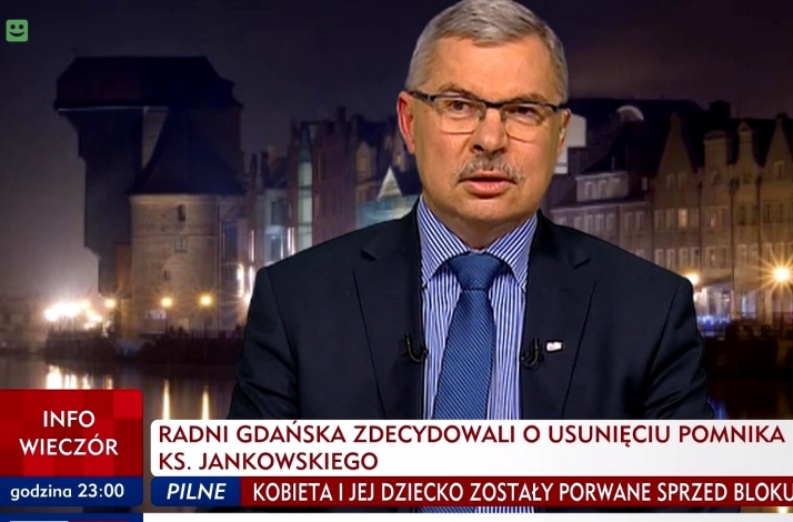 Krzysztof Dośla o decyzji gdańskiej rady miasta ws. pomnika ks. Jankowskiego: To bardzo zła decyzja