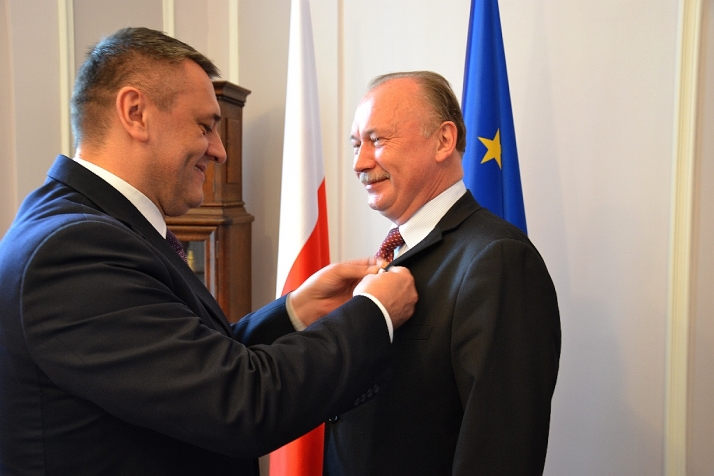 Były opozycjonista odznaczony