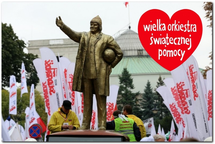 Złoty Donek pomoże chorym dzieciom. Pomnik na aukcji WOŚP