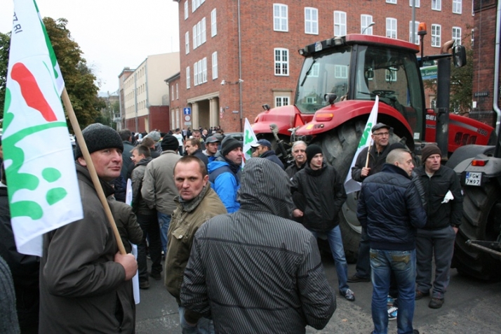 „Solidarność” walczy o uwolnienie zatrzymanych rolników