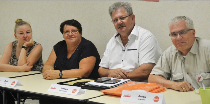 „Solidarność” i CFDT organizują nad Loarą