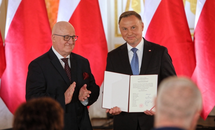 Andrzej Duda odebrał uchwałę PKW o wyborze na prezydenta RP