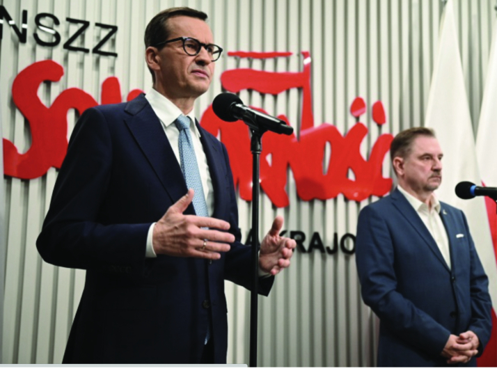&quot;Czerpiemy z propozycji Solidarności&quot;. Zakończyło się spotkanie premiera z Solidarnością