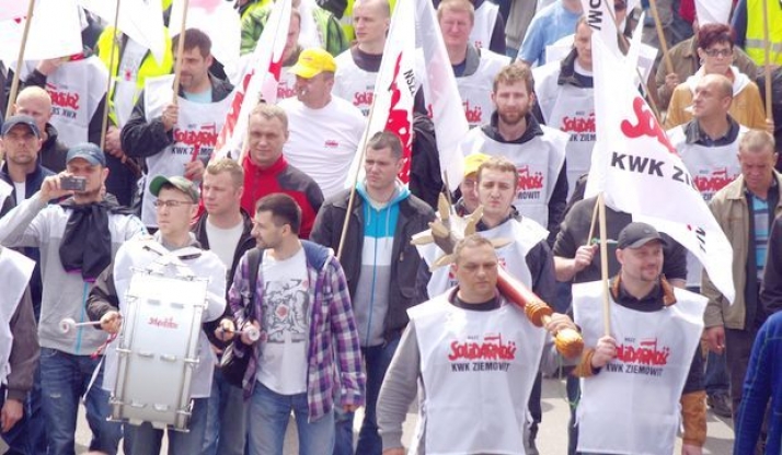 17 września manifestacja w obronie górników z Kazimierza-Juliusza