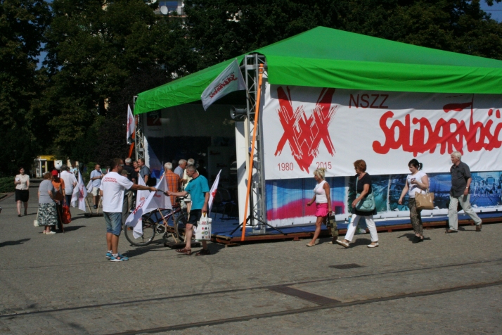 Rozwój i promocja &quot;Solidarności&quot; w Szczecinie