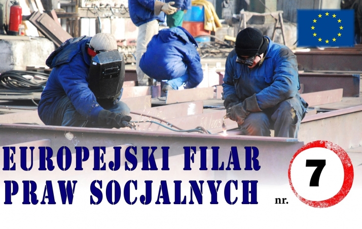 Krótki przewodnik po Europejskim filarze praw socjalnych, punkt 7: informacja o warunkach zatrudnienia