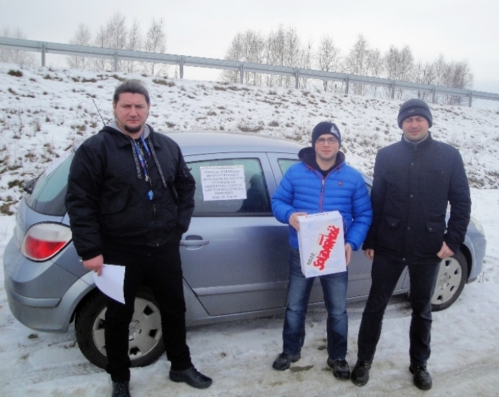 Wybory SIP przeprowadzone w samochodzie