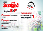 „Solidarność” żąda 3xP