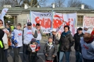 Pikieta pod ambasadą Rosji w Warszawie