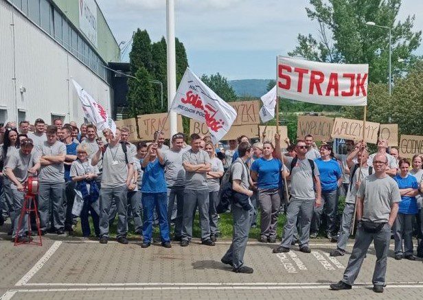 Żywiecki Hutchinson: jest strajk, będzie pikieta