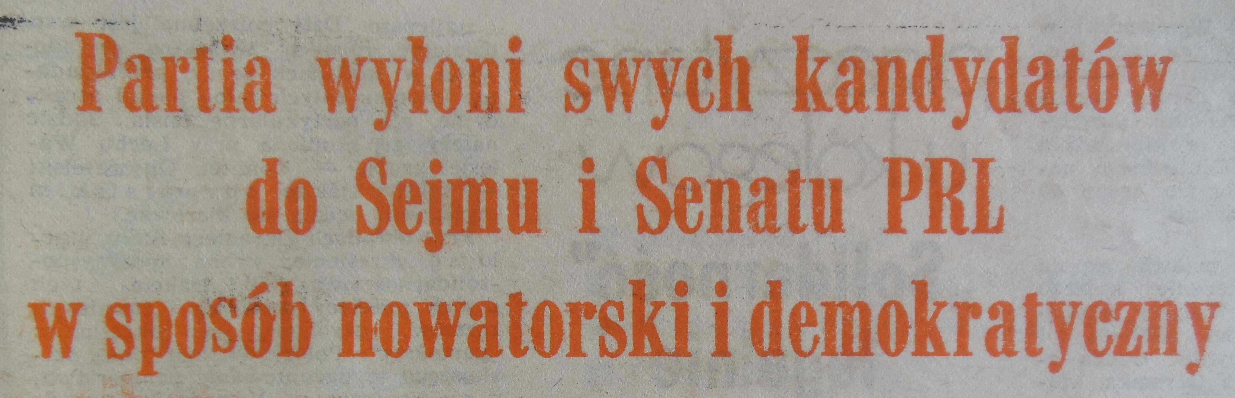 'Magazyn Tygodniowy GR', nr 16 z 21 IV 1989 r