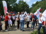 Morze flag i setki tysięcy serc w Warszawie