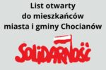 Pracownicy ZUKiTP w Chocianowie w sporze zbiorowym – list otwarty do mieszkańców