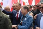 „Ideały Solidarności będą naszym drogowskazem”. Karol Nawrocki podziękował Piotrowi Dudzie