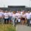 Akcja informacyjna NSZZ „Solidarność” przed Mercedes-Benz Manufacturing Poland w Jaworze