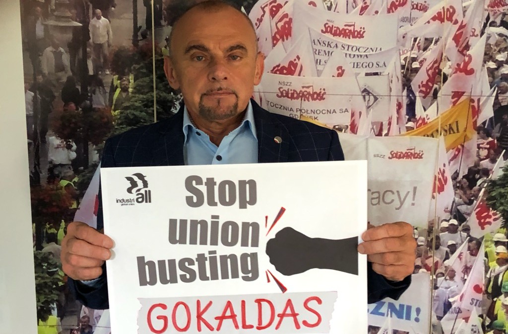 Globalna kampania IndustriALL mającej na celu ochronę praw pracowników w sektorze tekstylnym i odzieżowym.