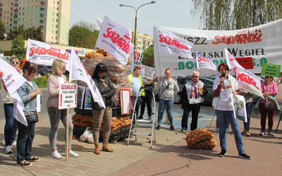 Happening pracowników Stokrotki