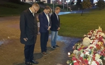 Piotr Duda upamiętnił pierwszą ofiarę protestów na Białorusi!