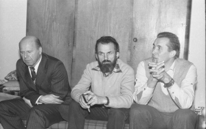Na zdjęciu z listopada 1979 r. od lewej: Kazimierz Janusz, Kazimierz Świton, Andrzej Czuma – działacze ROPCiO