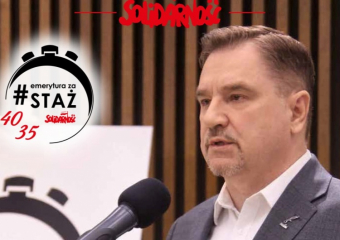 Piotr Duda złoży u Marszałek Sejmu projekt ustawy #emeryturazastaż