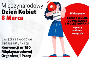 Stop przemocy wobec kobiet w miejscu pracy!