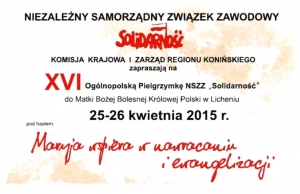 XVI Ogólnopolska Pielgrzymka do Lichenia