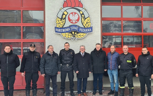 Strażacy z Komendy Powiatowej PSP Ustrzyki Dolne w &quot;Solidarności&quot;