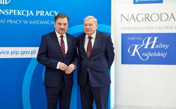 Piotr Duda na gali wręczenia nagrody dla prof. Jana Wojtyły