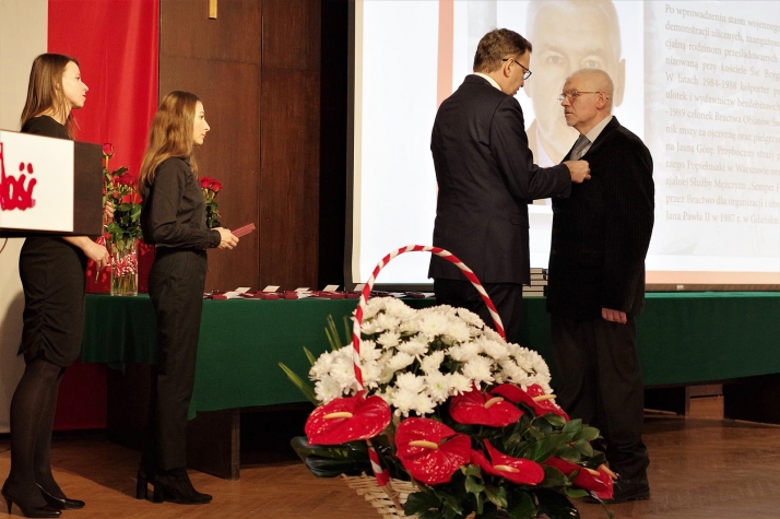 Prezes IPN wręczył Krzyże Wolności i Solidarności
