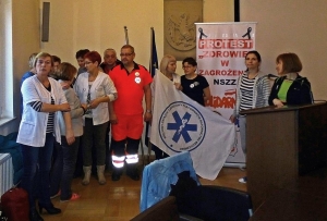 Protest w Kwidzynie